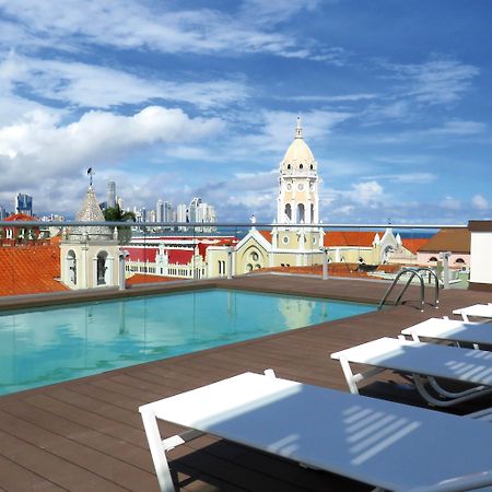 Central Hotel Panama Casco Viejo Εξωτερικό φωτογραφία Rooftop pool at the Hotel Unique
