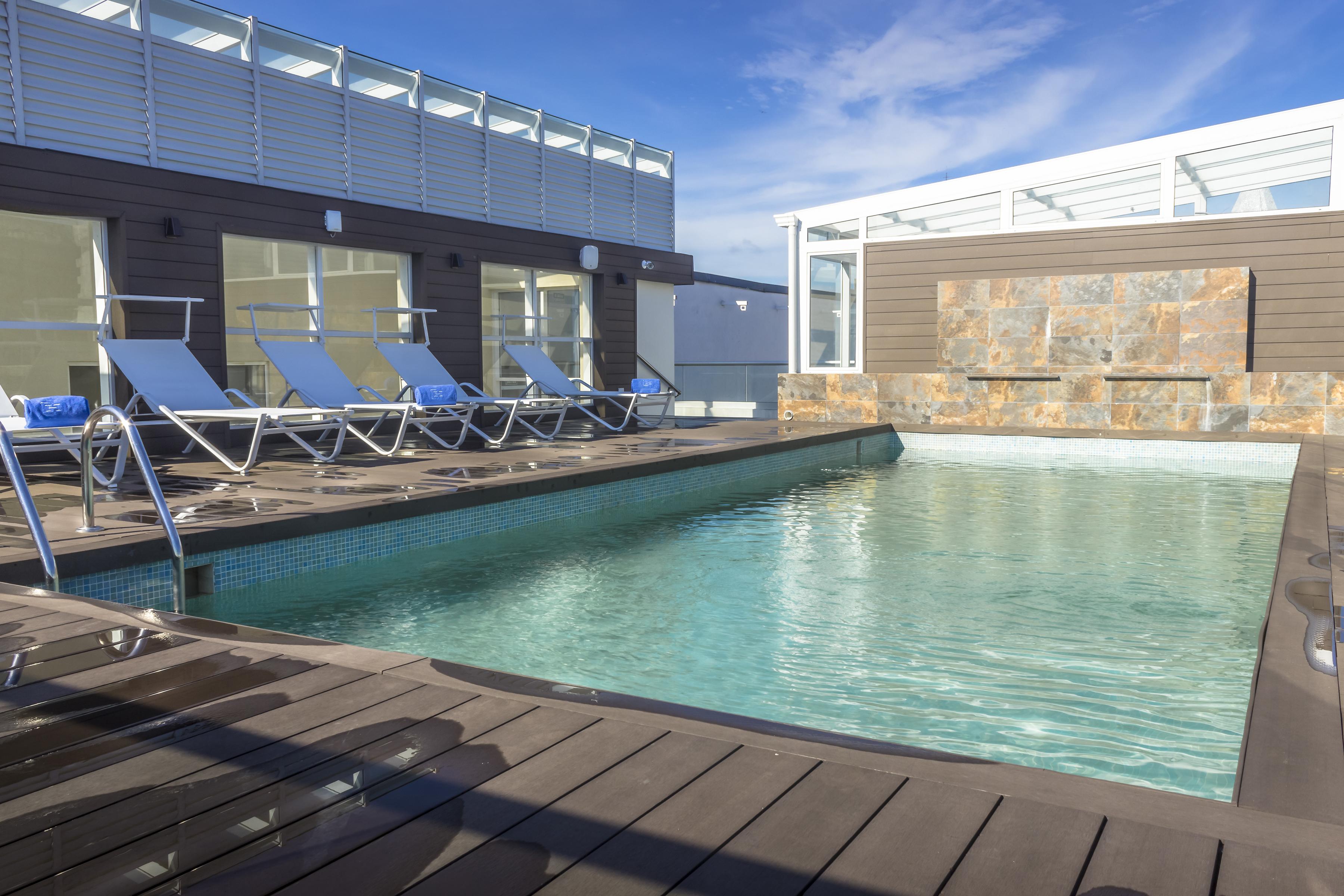 Central Hotel Panama Casco Viejo Εξωτερικό φωτογραφία Rooftop pool at the Hotel