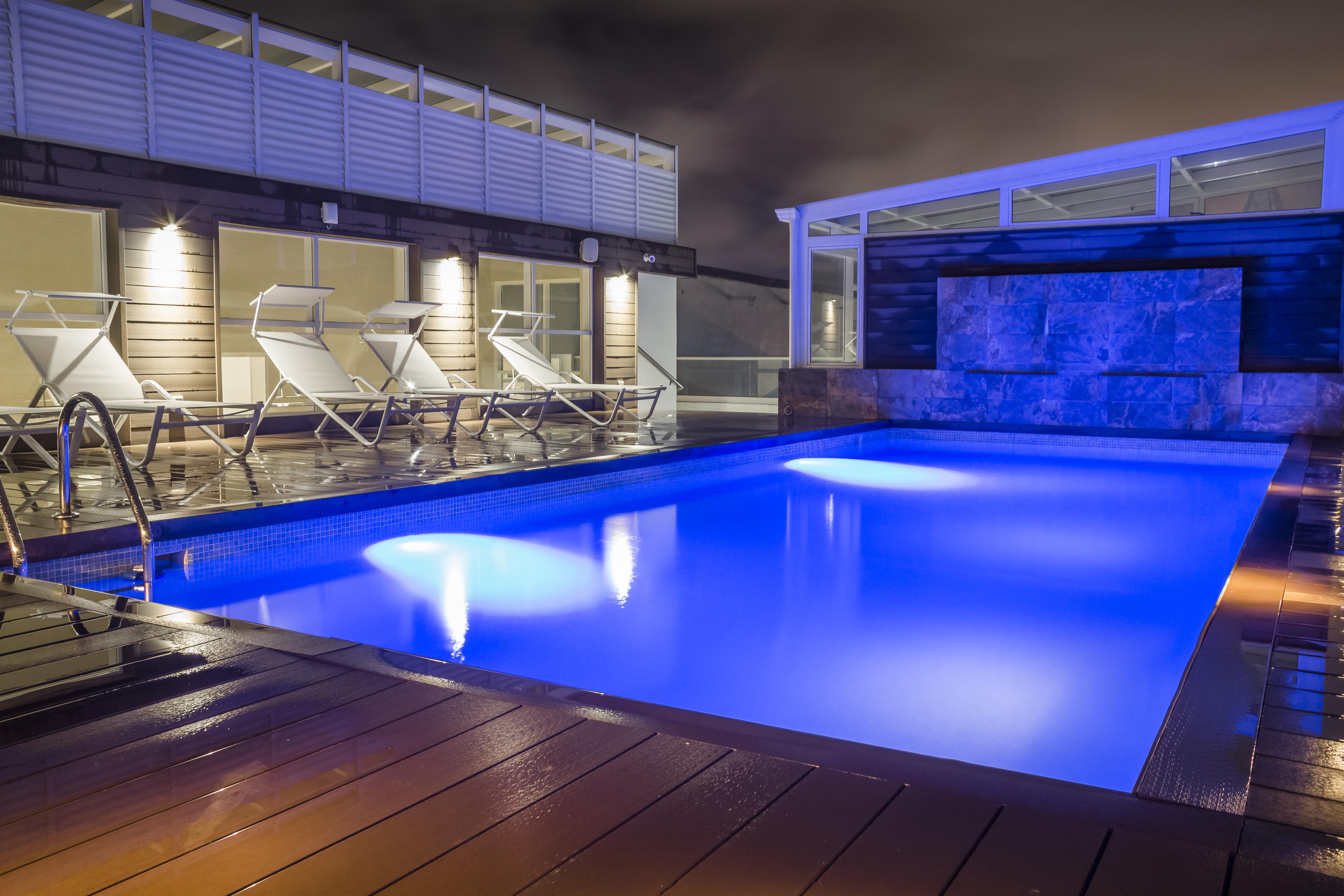 Central Hotel Panama Casco Viejo Εξωτερικό φωτογραφία The pool at the hotel
